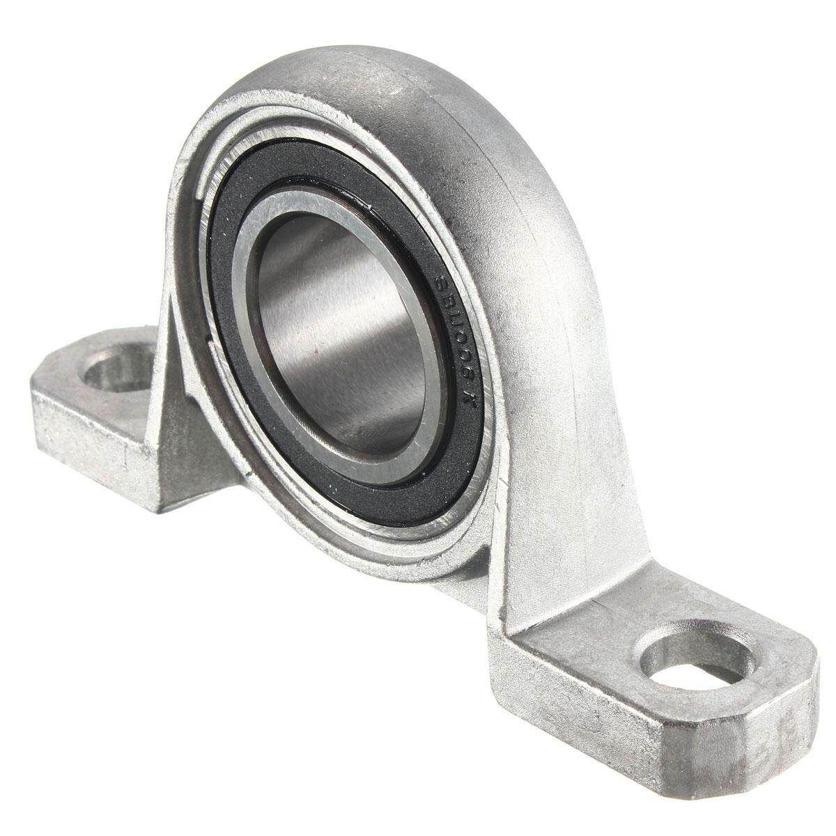 2PCS Dia 30mm Bore Diameter Mounted Bearings Ball Bearing Pillow Block KP006
