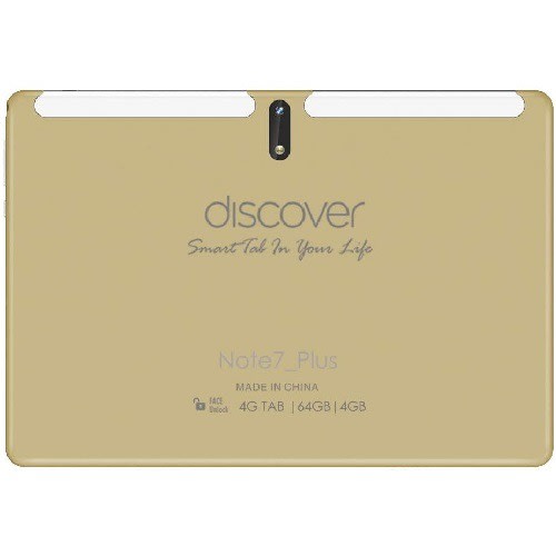 Android 8.1- Quad Core- Dual Sim- Dual Camera - 10.1" 64GB- 4GB DDR3- 4G LTE- Wi-Fi - GOLD