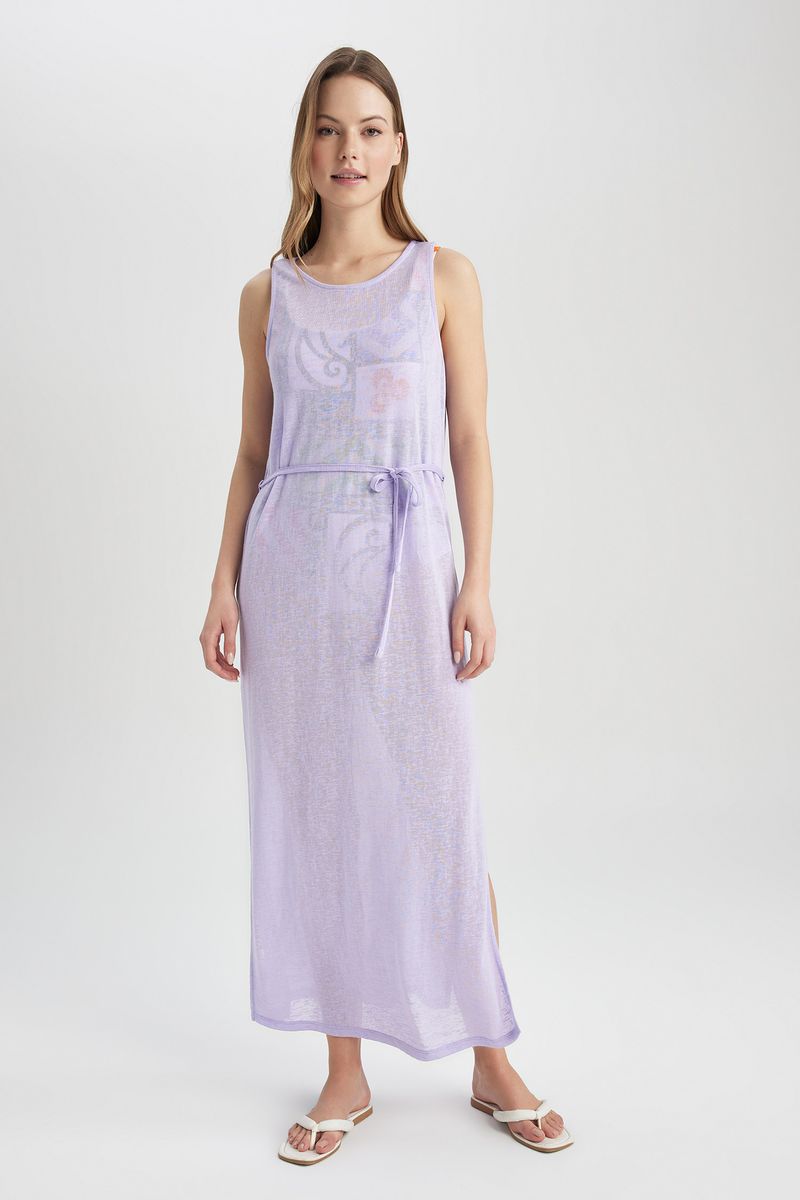 Woman Regular Fit Beachwear - Purple