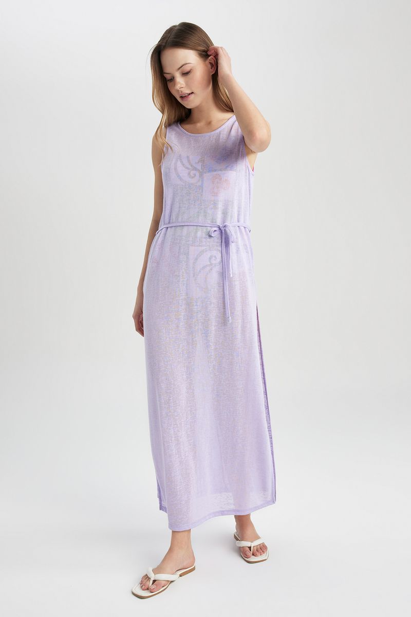Woman Regular Fit Beachwear - Purple