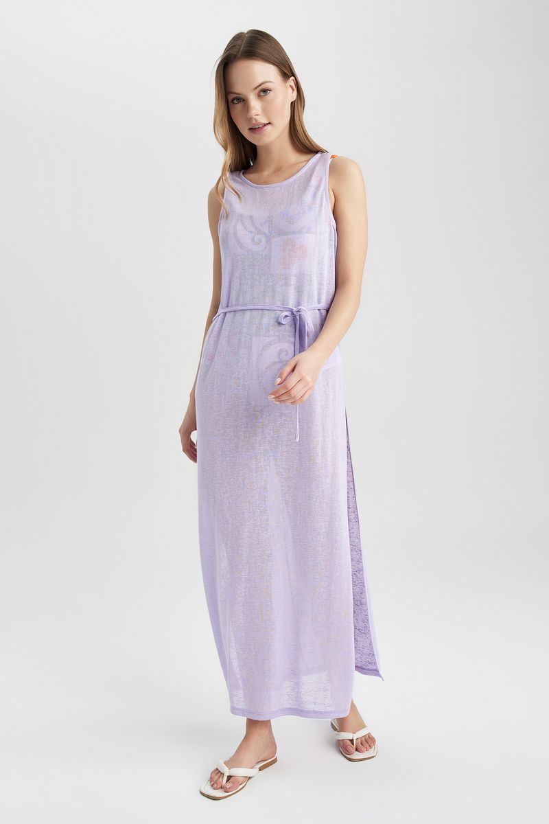 Woman Regular Fit Beachwear - Purple
