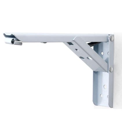 Adjustable Folding Angle Bracket Wall Mount - Size 8 - 2 Sets