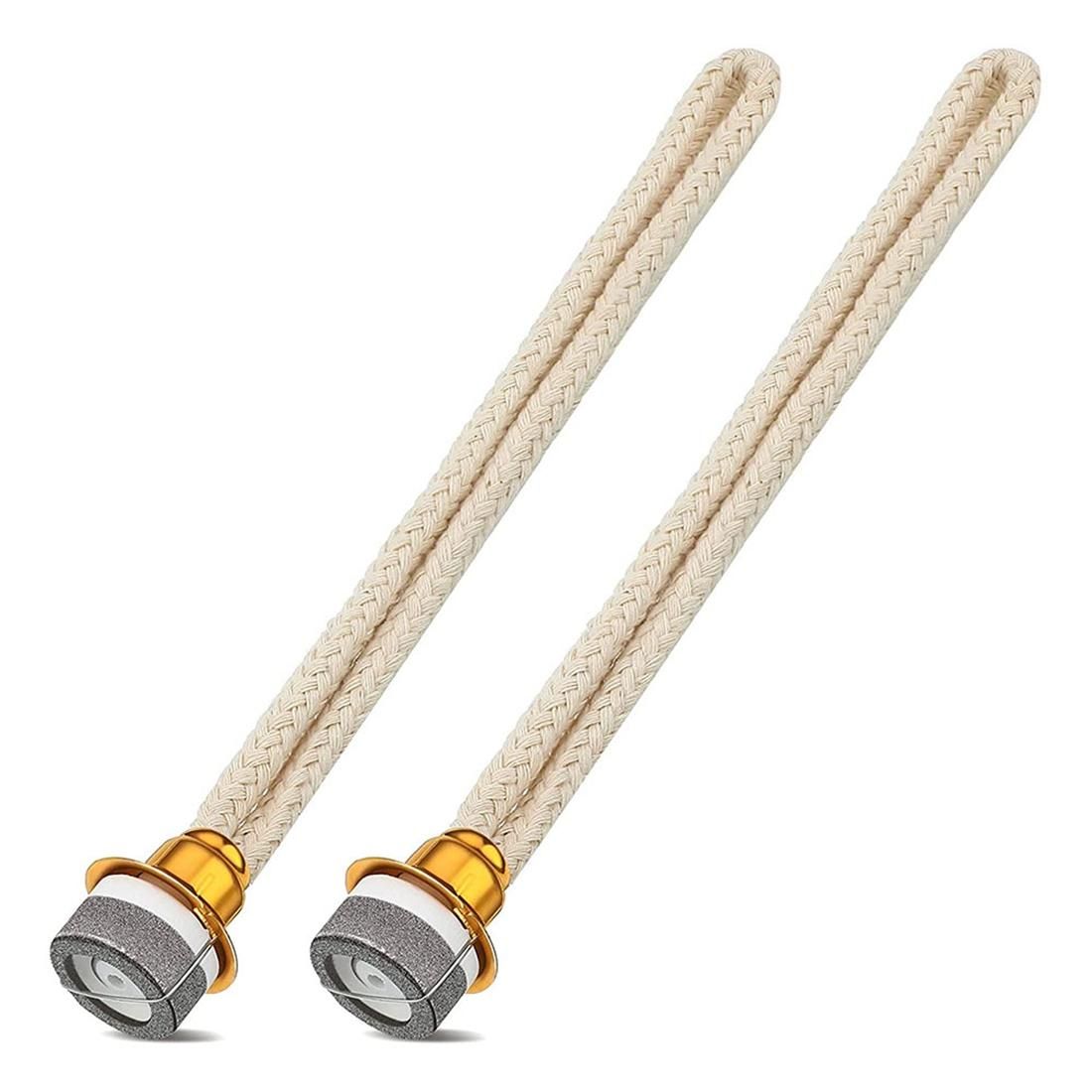 2 Pcs Oil Lamp Wick Oil Lamp Wick Repment Air Control Catalytic Burner Lamp Wick for Catalytic Burner
