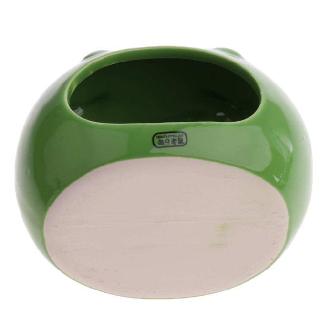 Hamster Bed Bear Shape Comfortable Sleeping Small Animal Pet Green #2