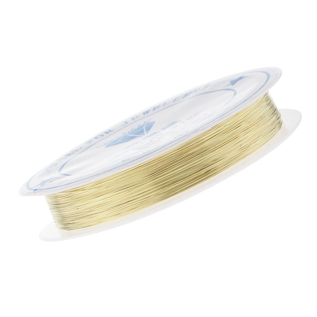 2 Roll Beading Craft Copper Wire Jewellery Making Finding 0.25mm
