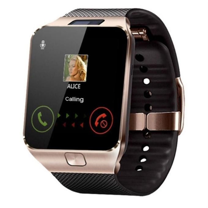 Men's Gold Smart Watch DZ09 Bluetooth Fashion Watch