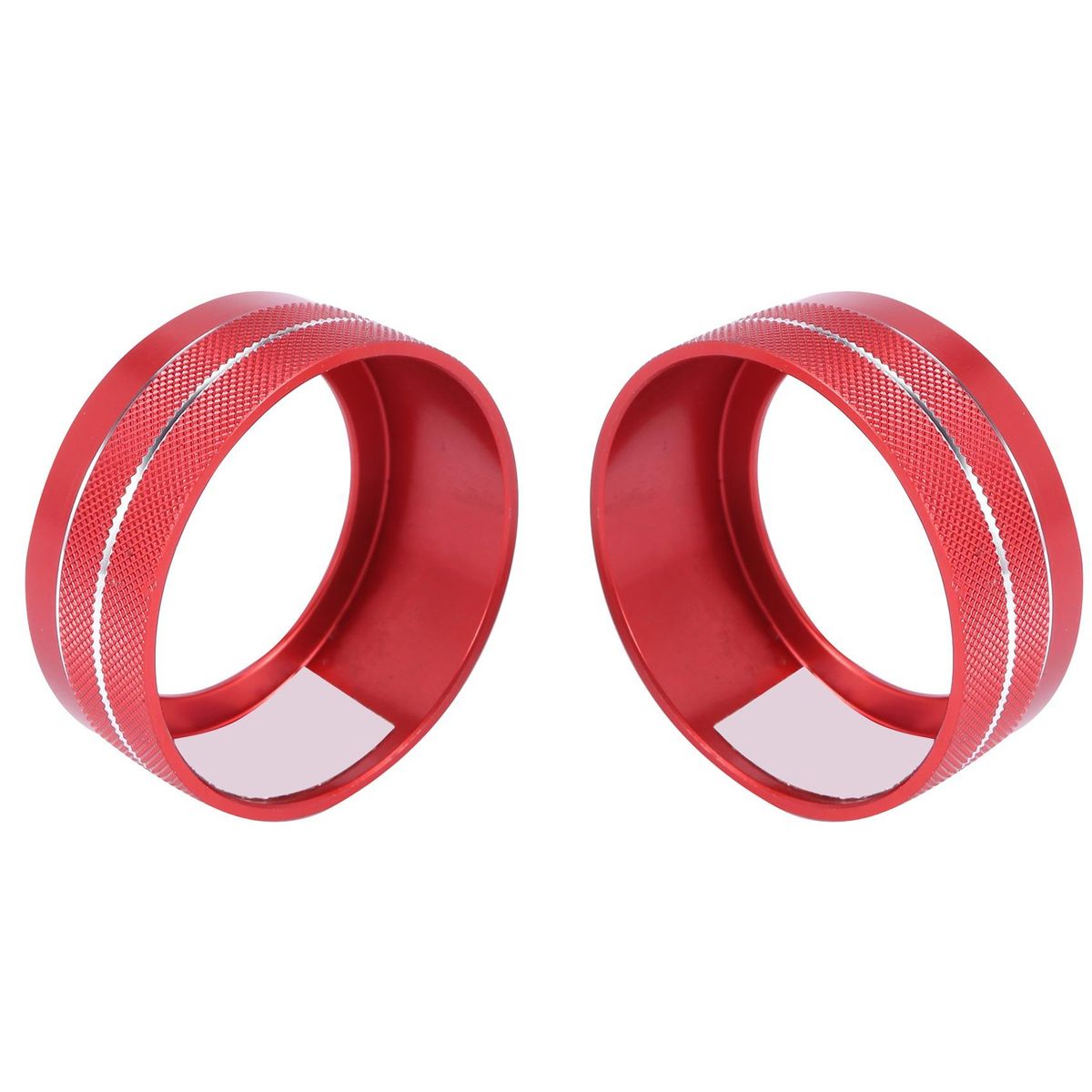 5PCS Red Interior Dashboard on Frame for Honda Accord