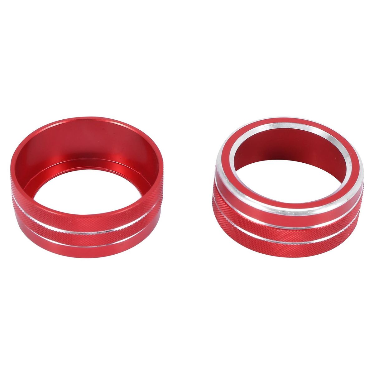 5PCS Red Interior Dashboard on Frame for Honda Accord