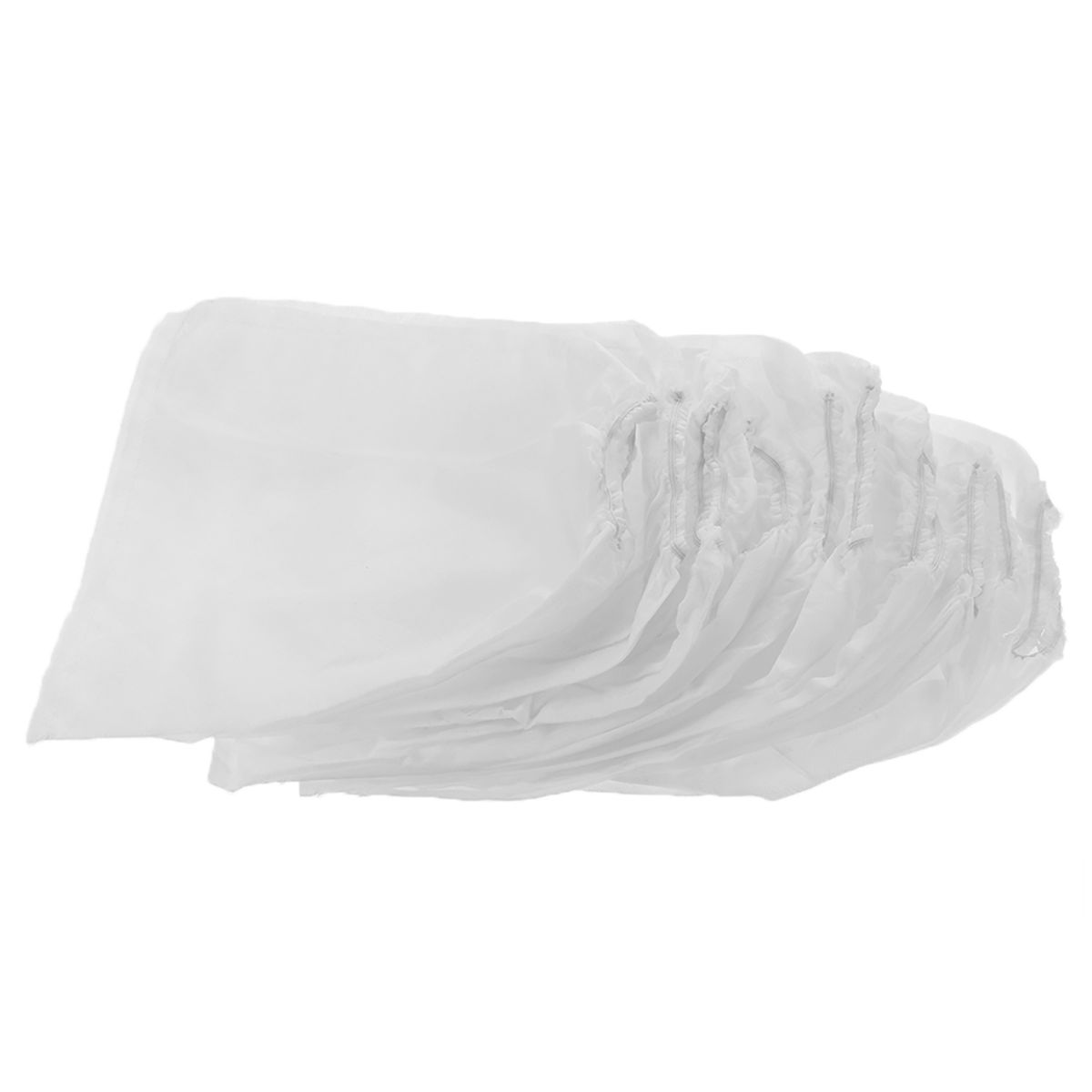 10Pcs White Non-woven Replacement Bags For Nail Art Dust