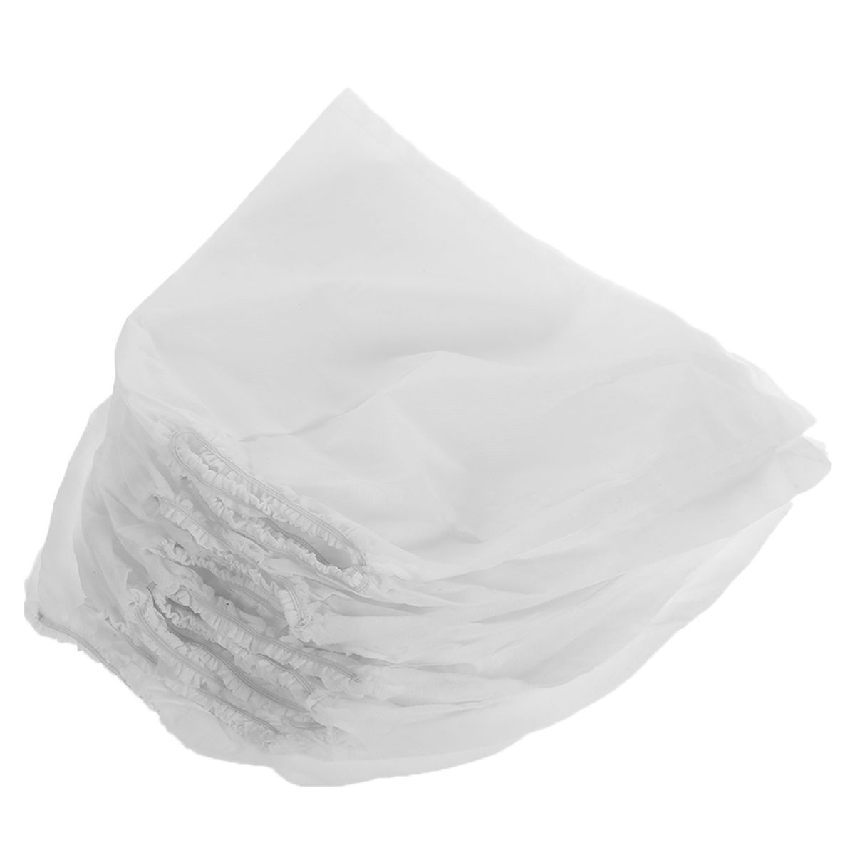 10Pcs White Non-woven Replacement Bags For Nail Art Dust