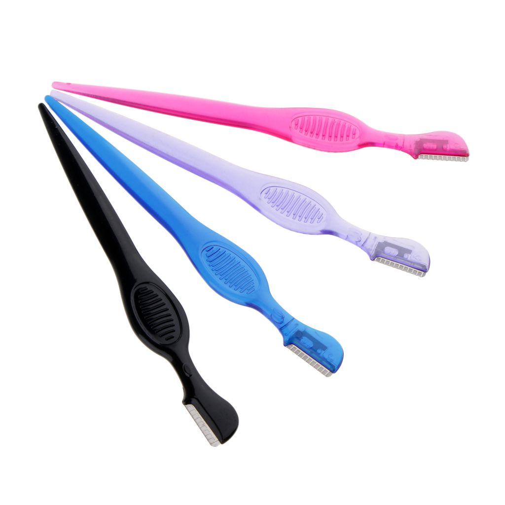 4pcs/Set Eyebrow Trimmer Lip Brow Shaper  Facial Hair Remover