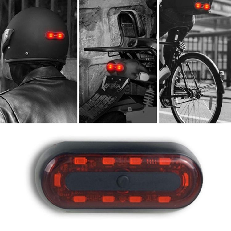Helmet Light Waterproof Tail Light, Specification: 10 Beads