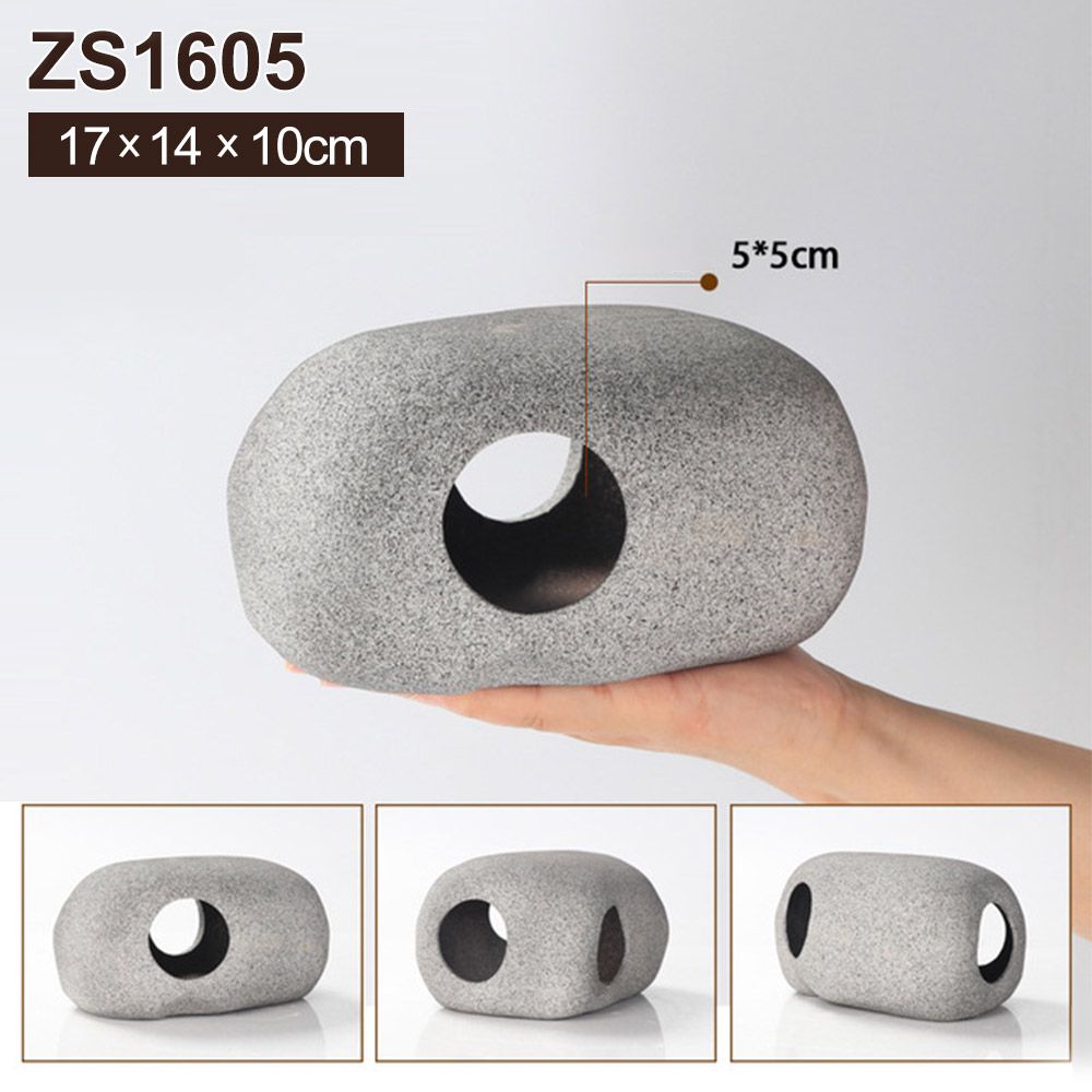 Aquarium Ceramic Cave Decoration Aquarium Cichlid Stone
