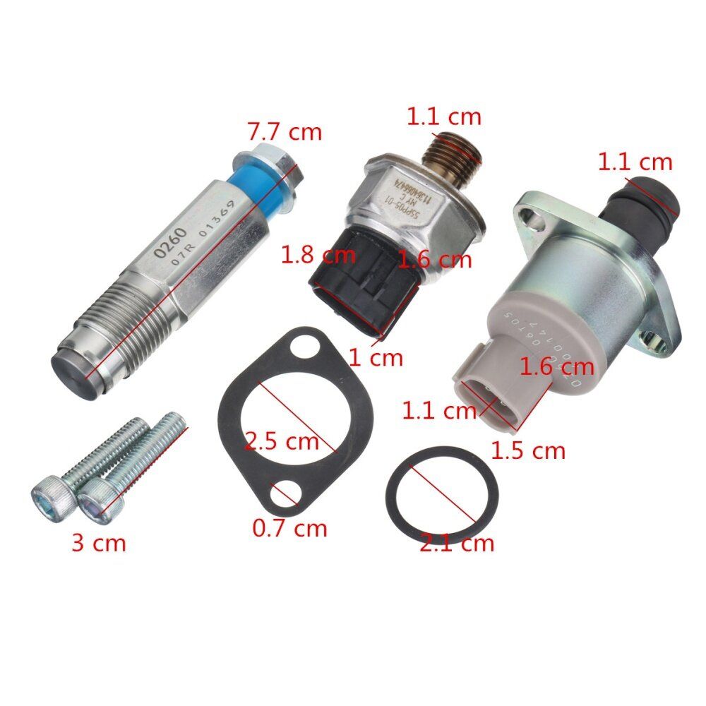 7PCS Fuel Pump Valve Rail High Sensor For Ford Transit MK7 2.2 2.4 TDCI