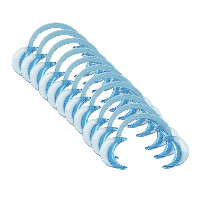 30x Plastic Lip Cheek Retractor Oral Care Mouth Opener For  Game