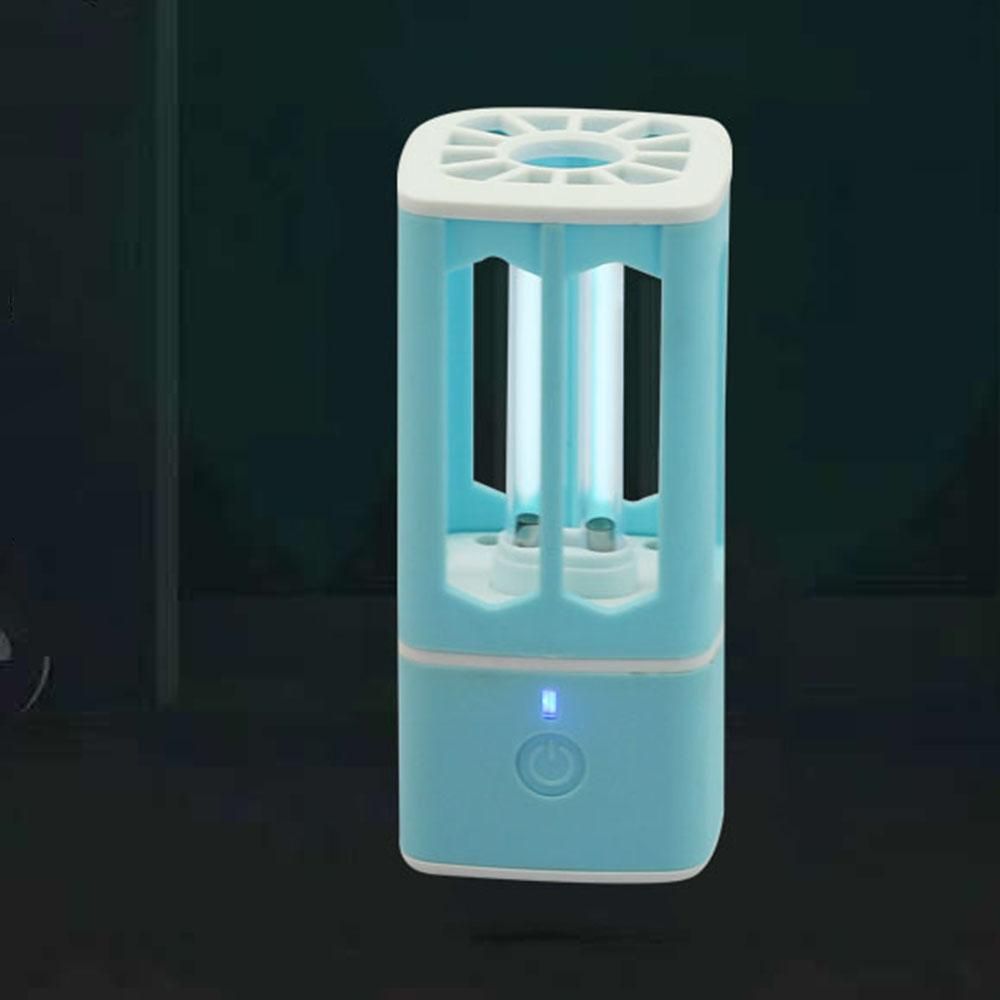 UV Light with Ozone Lamp Portable USB Charging Home Disinfection Lamp for Car Household Bedroom Kitchen Shoe Box