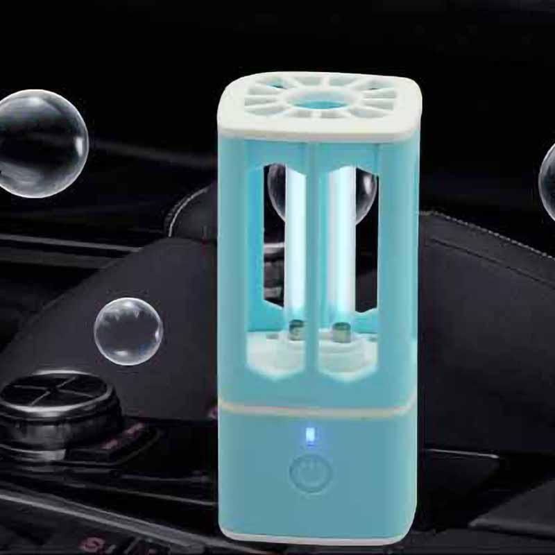 UV Light with Ozone Lamp Portable USB Charging Home Disinfection Lamp for Car Household Bedroom Kitchen Shoe Box
