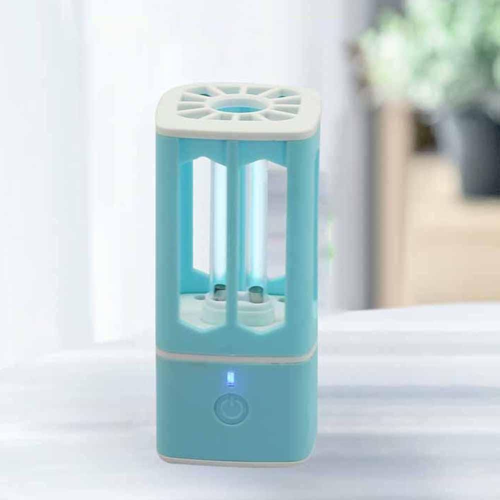 UV Light with Ozone Lamp Portable USB Charging Home Disinfection Lamp for Car Household Bedroom Kitchen Shoe Box