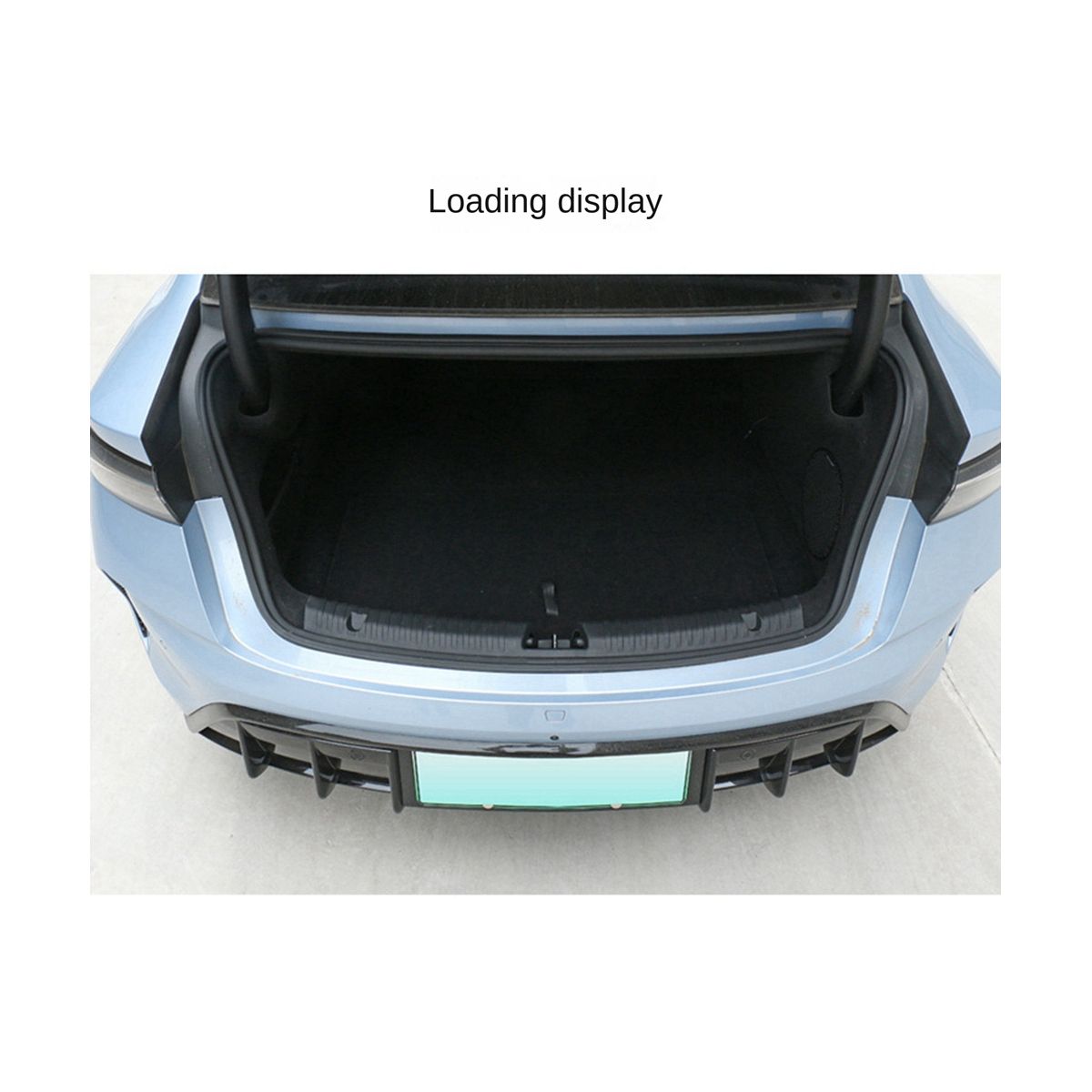 Car Built-In Rear Guard Plate Rear Trunk Anti-Scratch