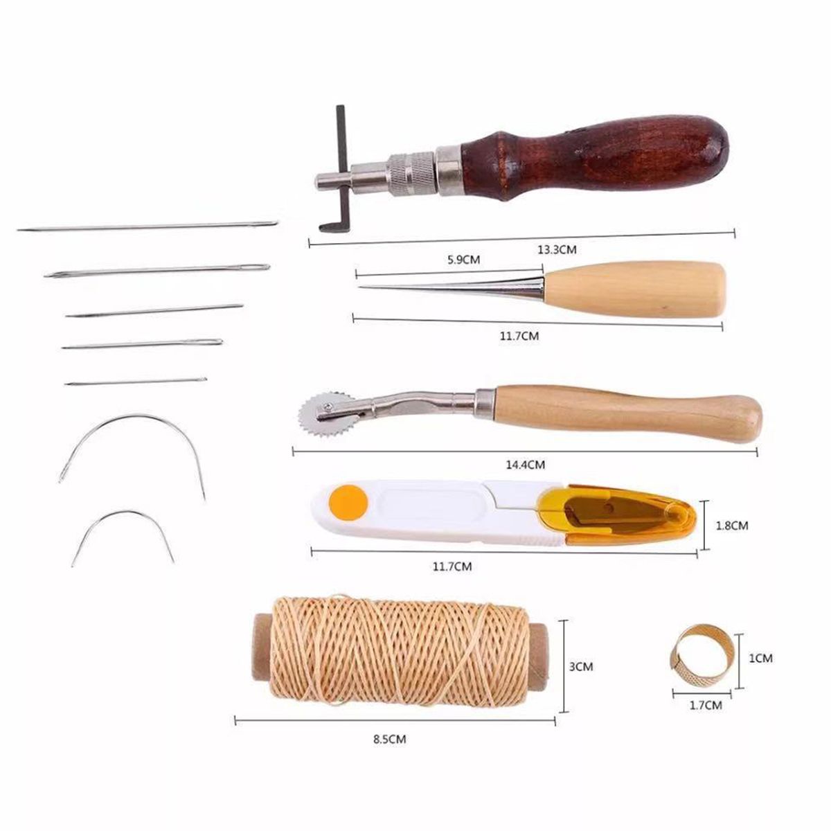 59PCS Craft Leather Tool Set DIY Leather Hand Working Tool