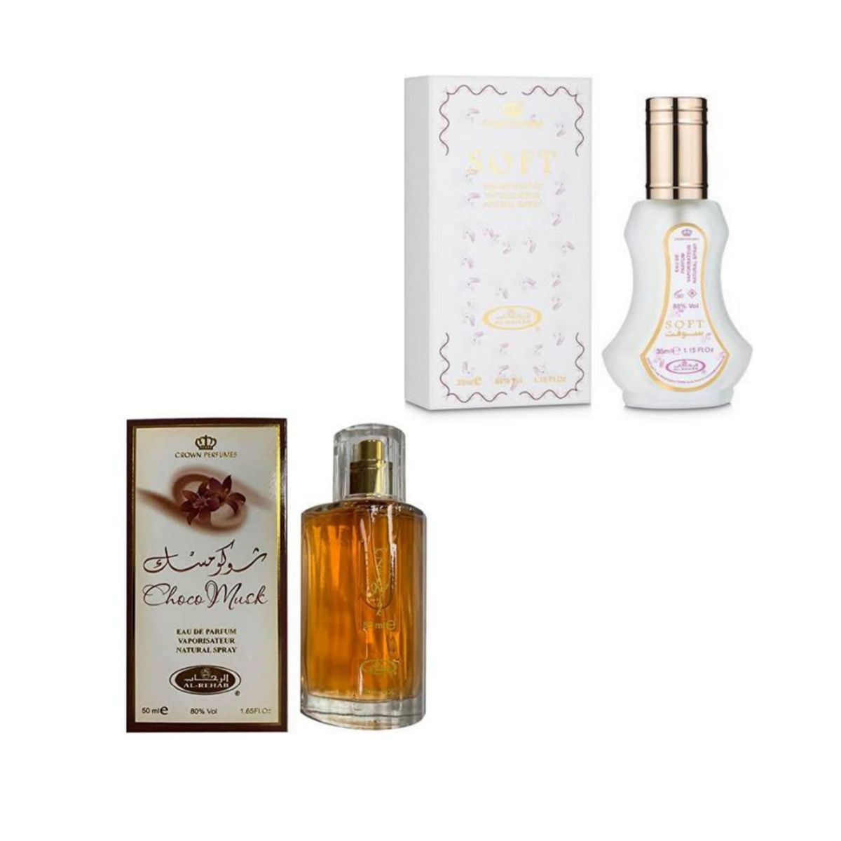 Choco Musk 50ml + Soft 35ml EDP Perfume