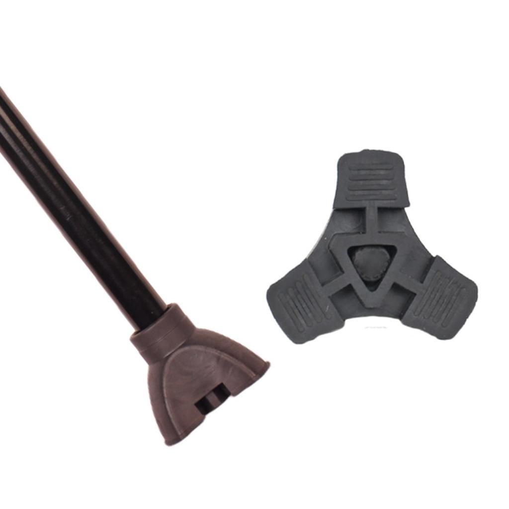 5pcs/Set Tripod Rubber Replacement Tip For Cane  Crutch