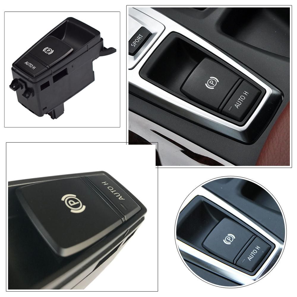 Electric Parking Handbrake Brake Switch Button 61319148508 For BMW X5 E70 X6 E71 E72 EMF Parking Brake Control Switch