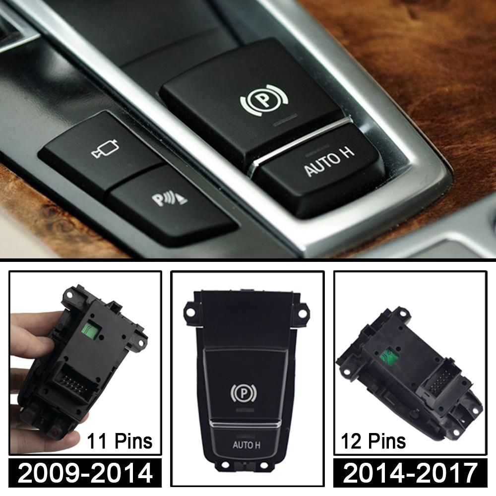 Electric Parking Handbrake Brake Switch Button 61319148508 For BMW X5 E70 X6 E71 E72 EMF Parking Brake Control Switch
