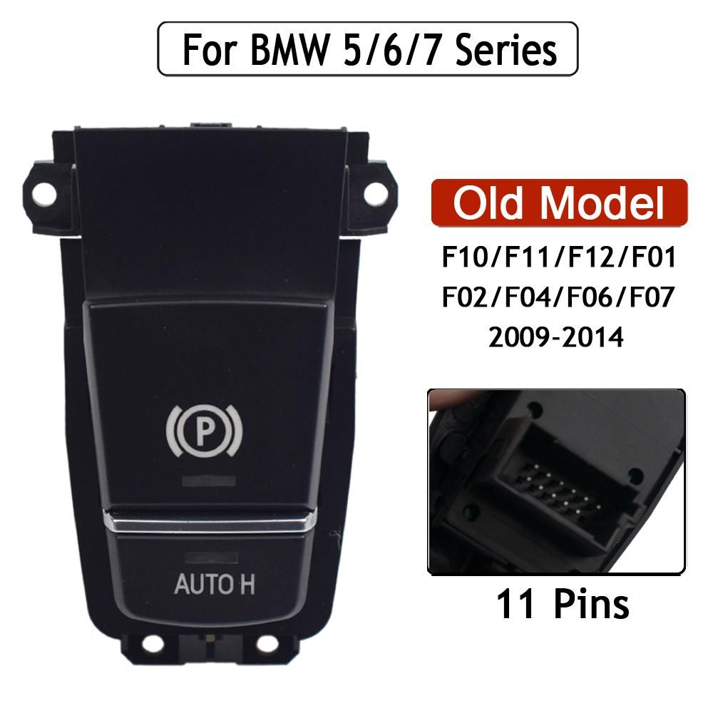 Electric Parking Handbrake Brake Switch Button 61319148508 For BMW X5 E70 X6 E71 E72 EMF Parking Brake Control Switch