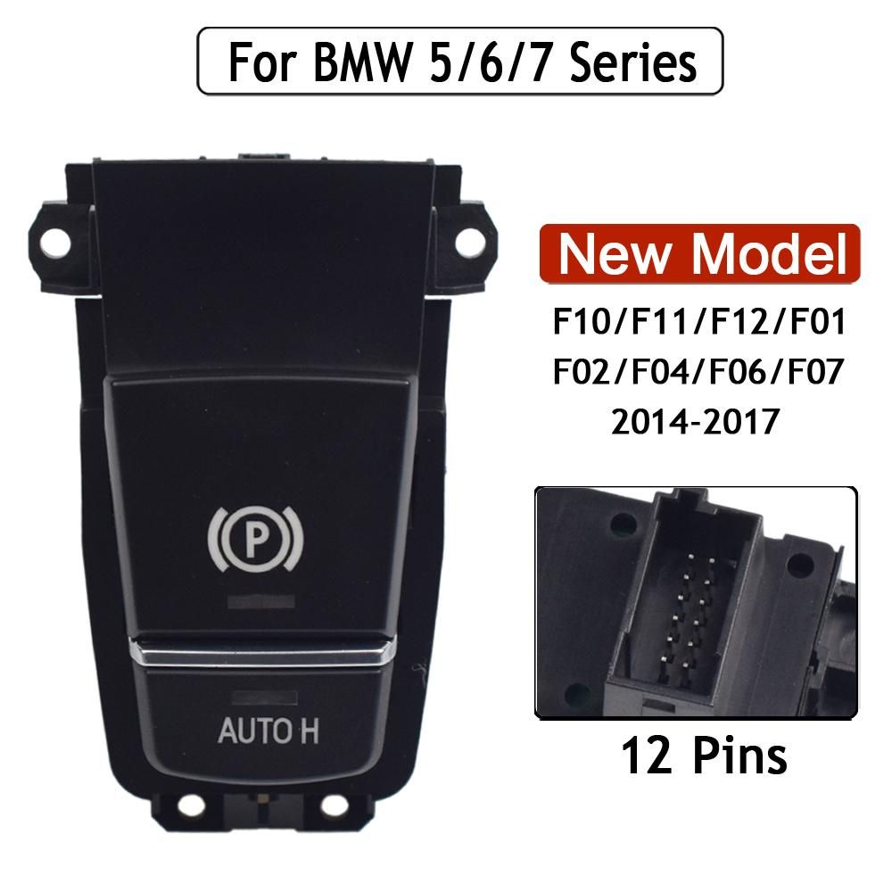 Electric Parking Handbrake Brake Switch Button 61319148508 For BMW X5 E70 X6 E71 E72 EMF Parking Brake Control Switch