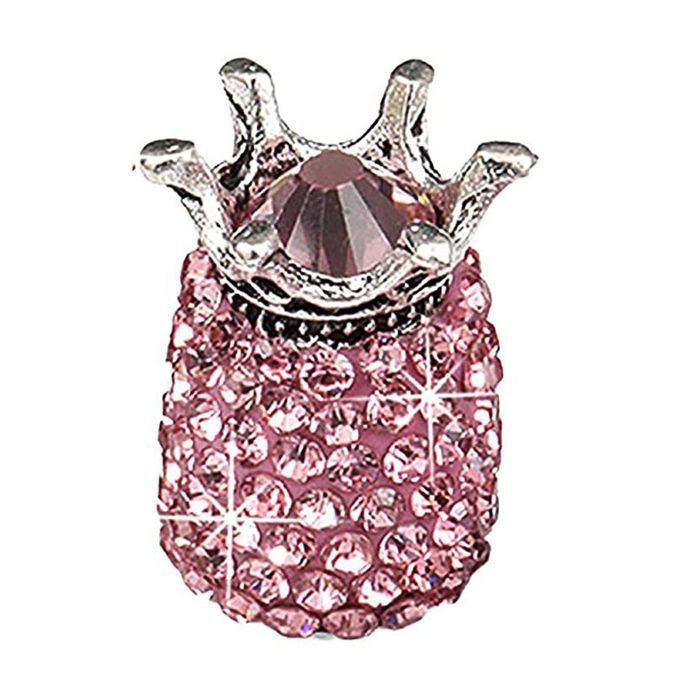 Reative  Rown Diamond-studded Va E  Ap Universal Automotive Va E  Ore  Ap-pink-7.5*15*19mm
