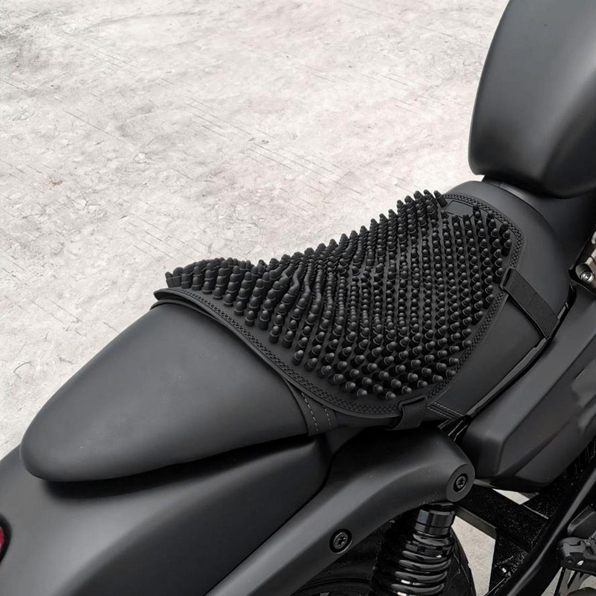 Motorcycle Silicon Seat Cushion,Ergonomic Cushion ,Pressure Relief Ride for Riding to Relieve Pressure, Absorb Shock, and Resist Slip