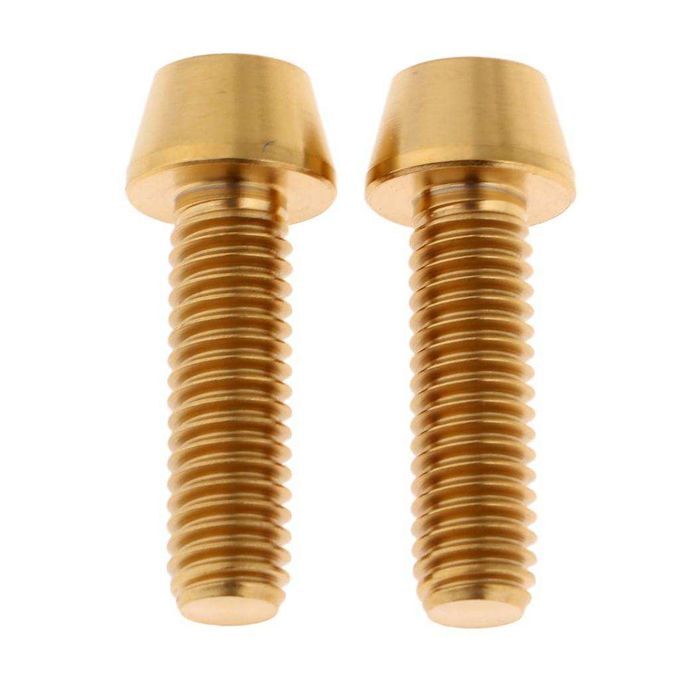 Mountain Road Bike M6  Socket Head Screw For Stem Golden M6x18mm