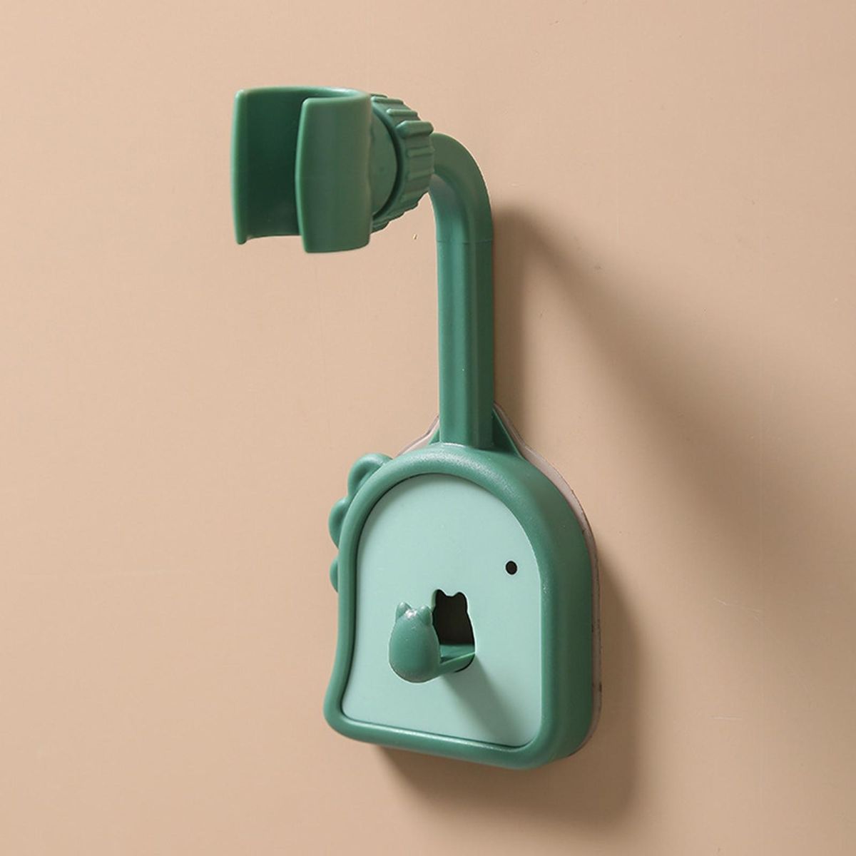 Shower Sprayer Rack Bathroom Shower Nozzle Holder with Hanging Hook Green