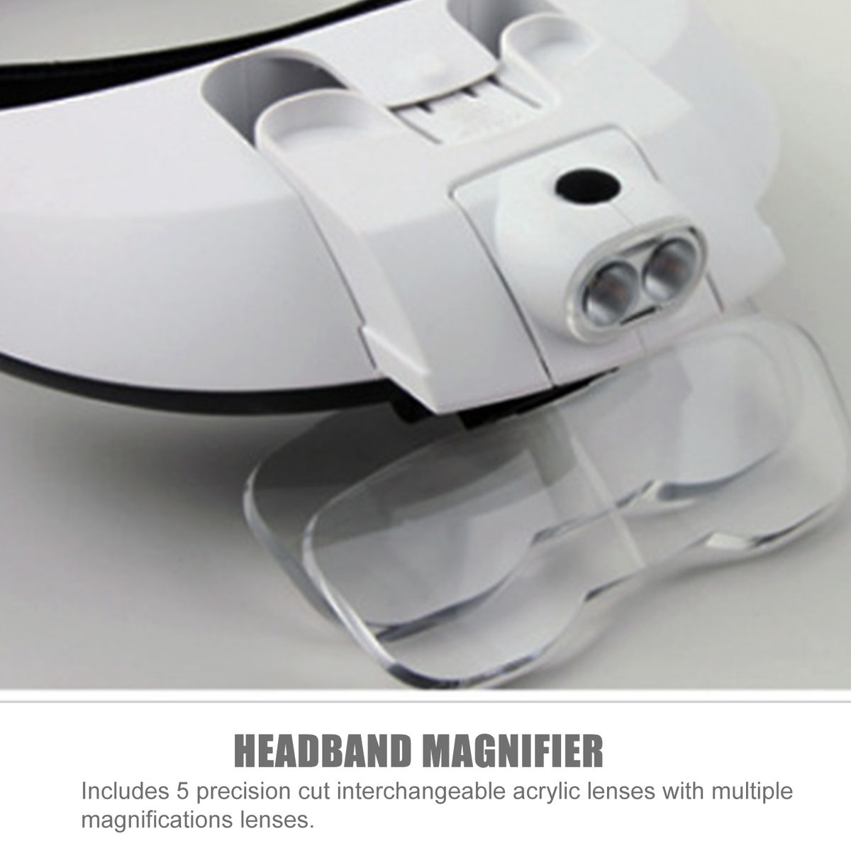 12PCS Bee Tools Headband Magnifier Head Bee Queen Cage
