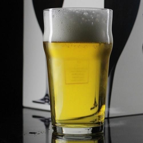 Bar Special Beer Glass, Classic American Pint Glass, British Transparent Beer Glass, Large Capacity Draft Beer Glass Glass Mug