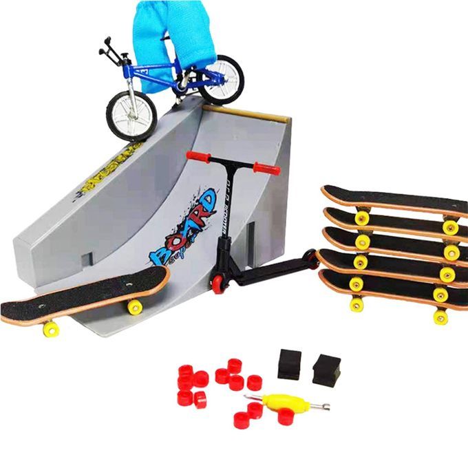 Finger Skateboard Bike Starter Kits Scooter Field Kit Mini CDH-7