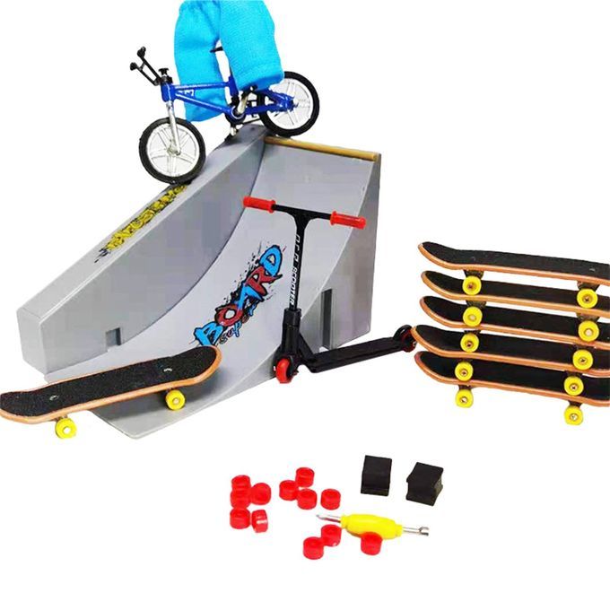 Finger Skateboard Bike Starter Kits Scooter Field Kit Mini CDH-7