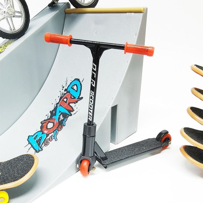 Finger Skateboard Bike Starter Kits Scooter Field Kit Mini CDH-7