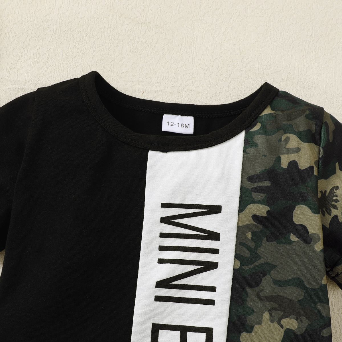 1-5 Years Kid Boy 2PCS Set/ MINI BOSS T-shirt+Shorts