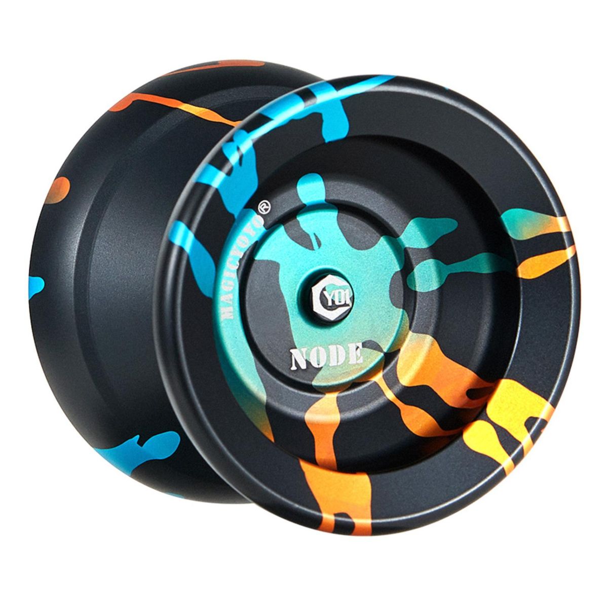 MAGICYOYO Y01 Professional Yoyo Alloy Unresponsive Yoyo 10 ball stainless KK bearing Yoyo for Advanced Player Yoyo for Kids Beginner with Glove Bag and 5 Yoyo Strings