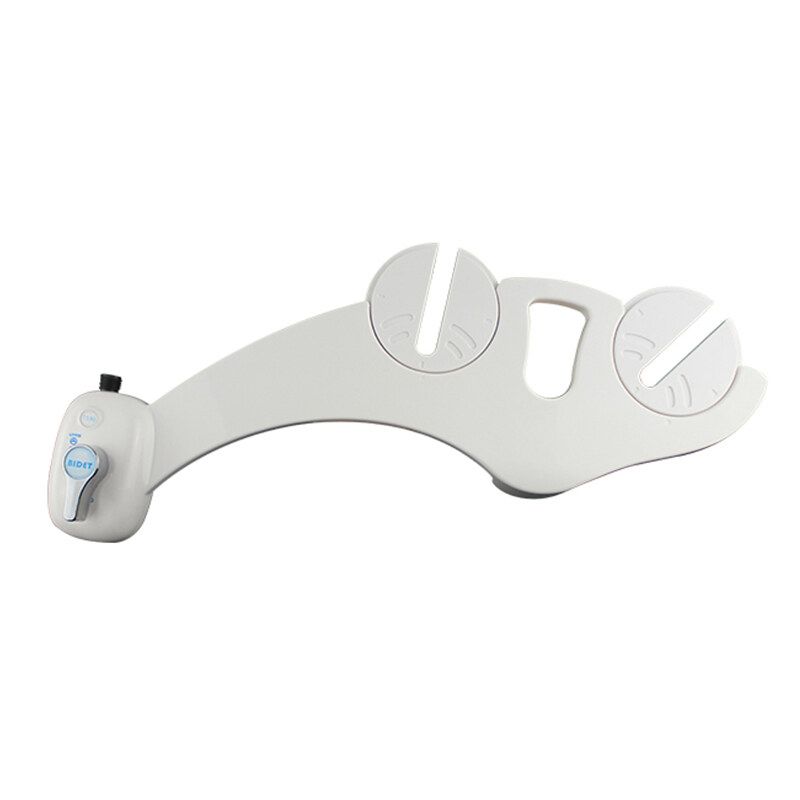 Non-Electric Bidet Toilet Seat Self-Cleaning Nozzle Adjustable Washer White 3 8 Europe Standard Connector