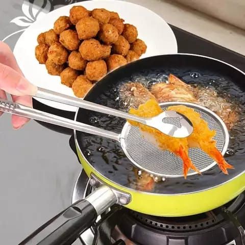 Kitchen Spoon Oil Drainer And Picker -Stainless