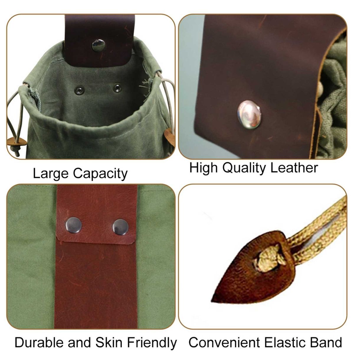 Camping Outdoor Foraging Pocket Waist Hanging Tool Pocket