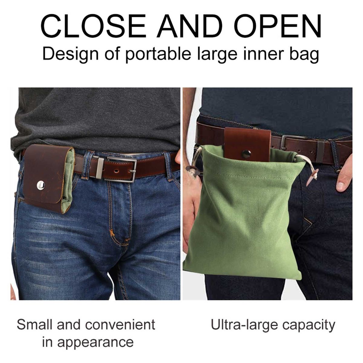 Camping Outdoor Foraging Pocket Waist Hanging Tool Pocket