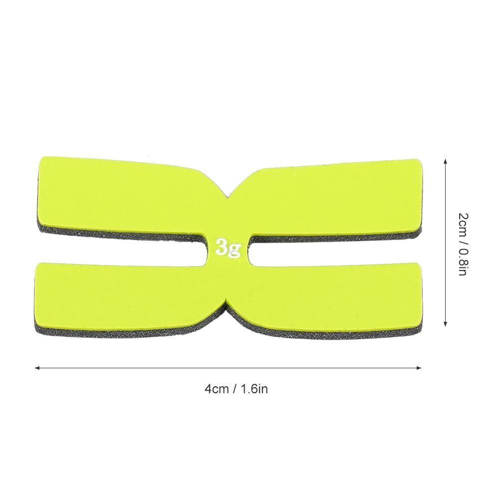 6Pcs 3g Tennis Racket Weight Balance Strips Silicone Tennis Racquet Tapes