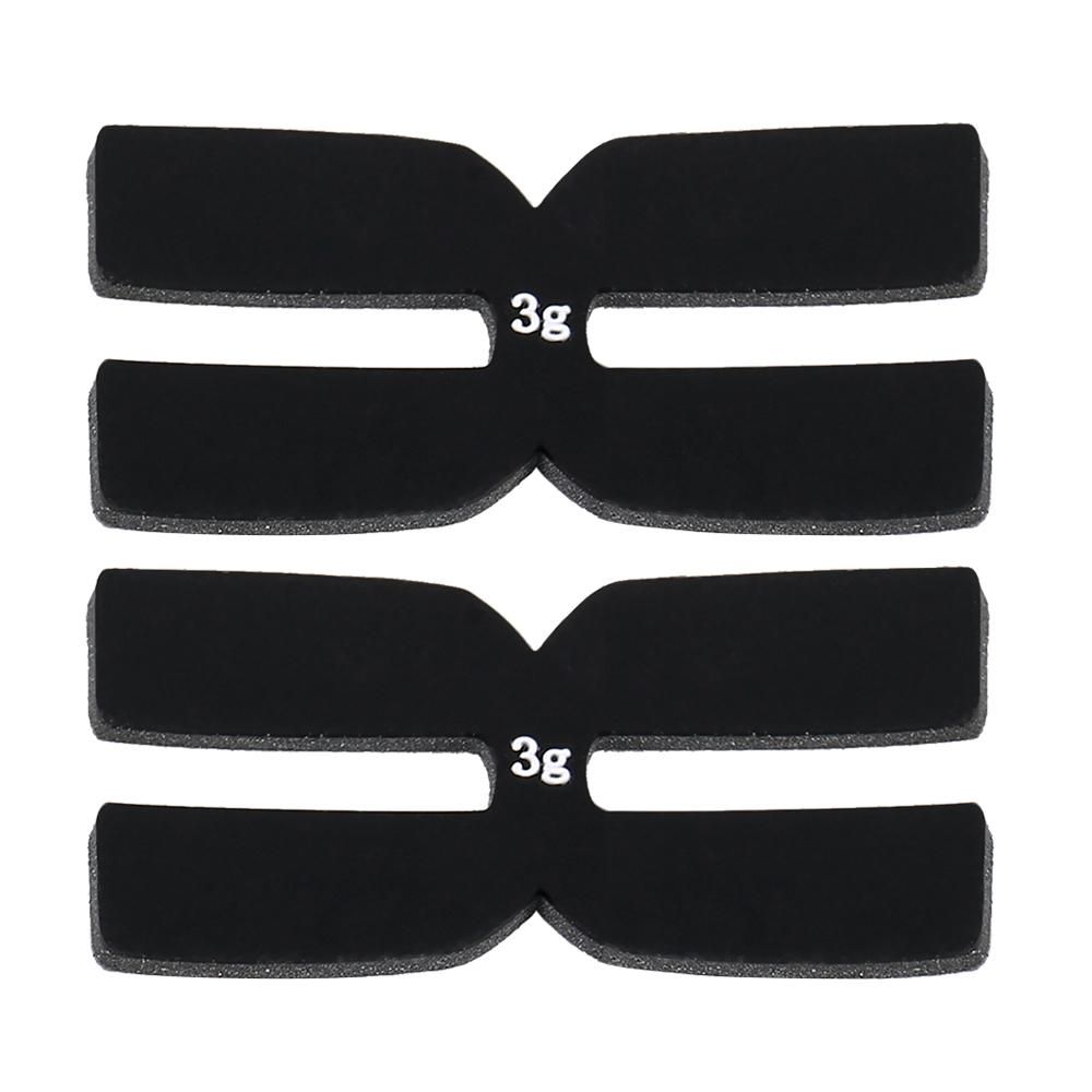 6Pcs 3g Tennis Racket Weight Balance Strips Silicone Tennis Racquet Tapes