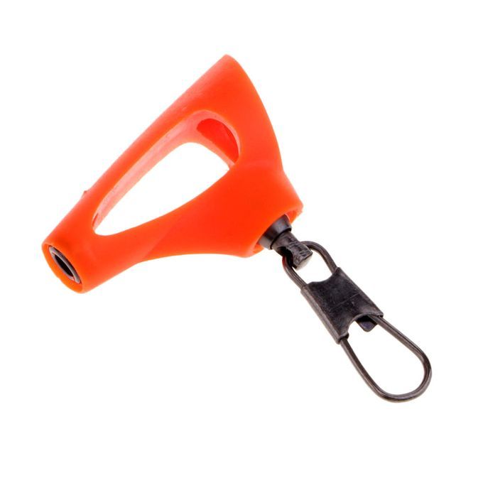 Heavy Duty  Sinker Slider Fish Finder Interlock Snap Orange