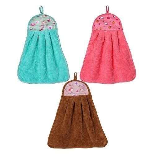 Set Of 12 Pieces Kitchen Colorful Hand Towels-Napkins