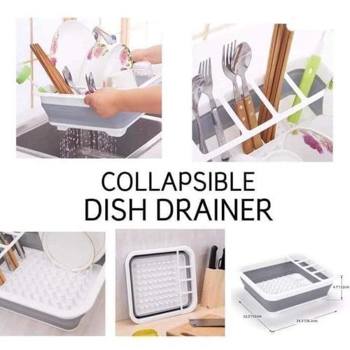 Silicone Collapsible Dish Drainer